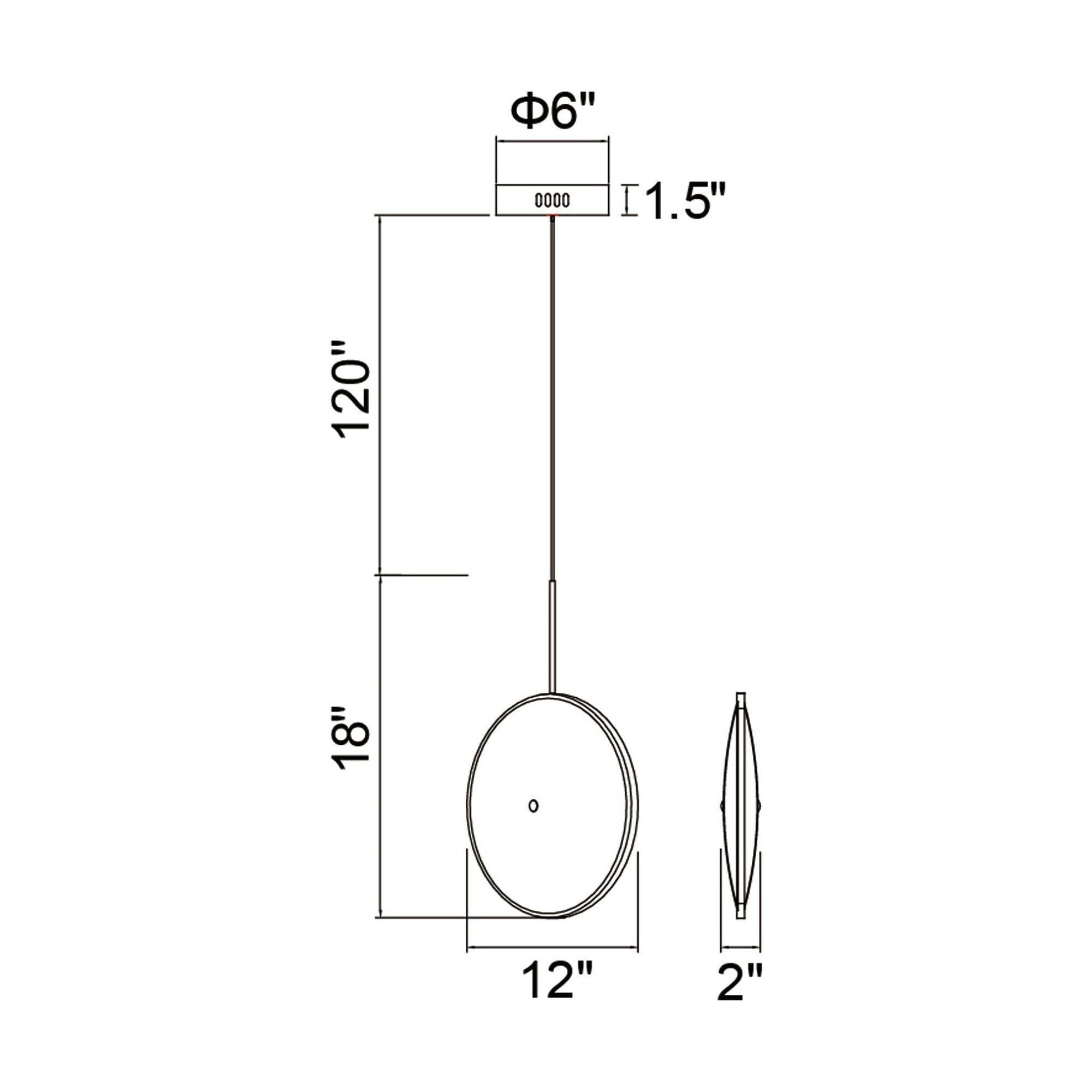 CWI - Ovni Mini Pendant - Lights Canada