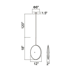 CWI - Ovni Mini Pendant - Lights Canada