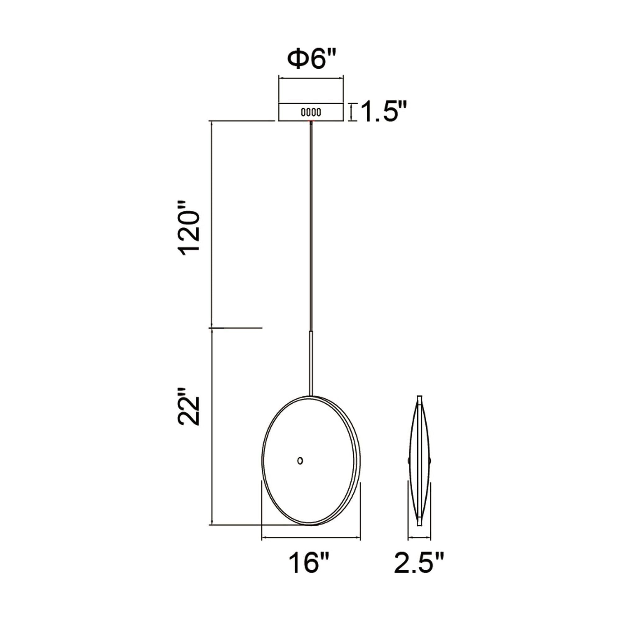 CWI - Ovni Pendant - Lights Canada