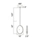 CWI - Ovni Pendant - Lights Canada
