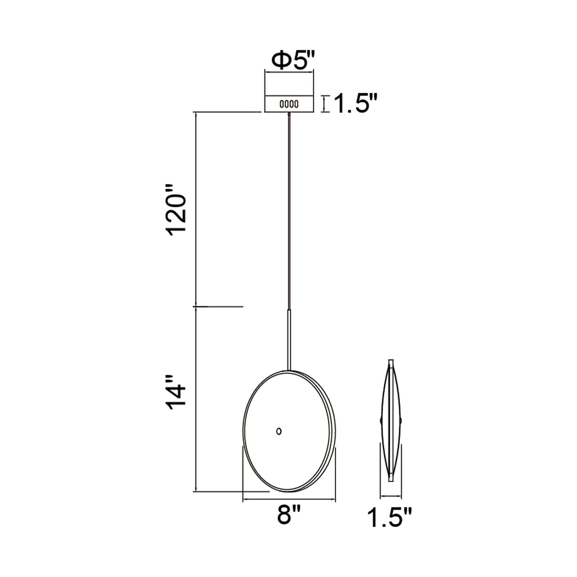 CWI - Ovni Mini Pendant - Lights Canada