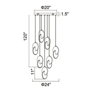 CWI - Tranche Pendant - Lights Canada