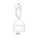 CWI - Tranche Sconce - Lights Canada