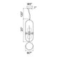 CWI - Orbit Pendant - Lights Canada