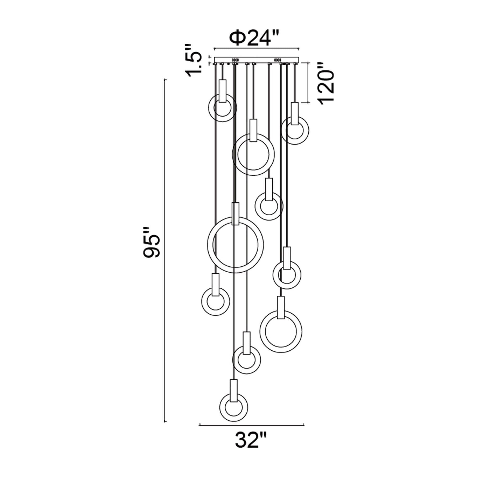 CWI - Anello Pendant - Lights Canada