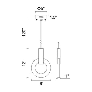 CWI - Anello Mini Pendant - Lights Canada