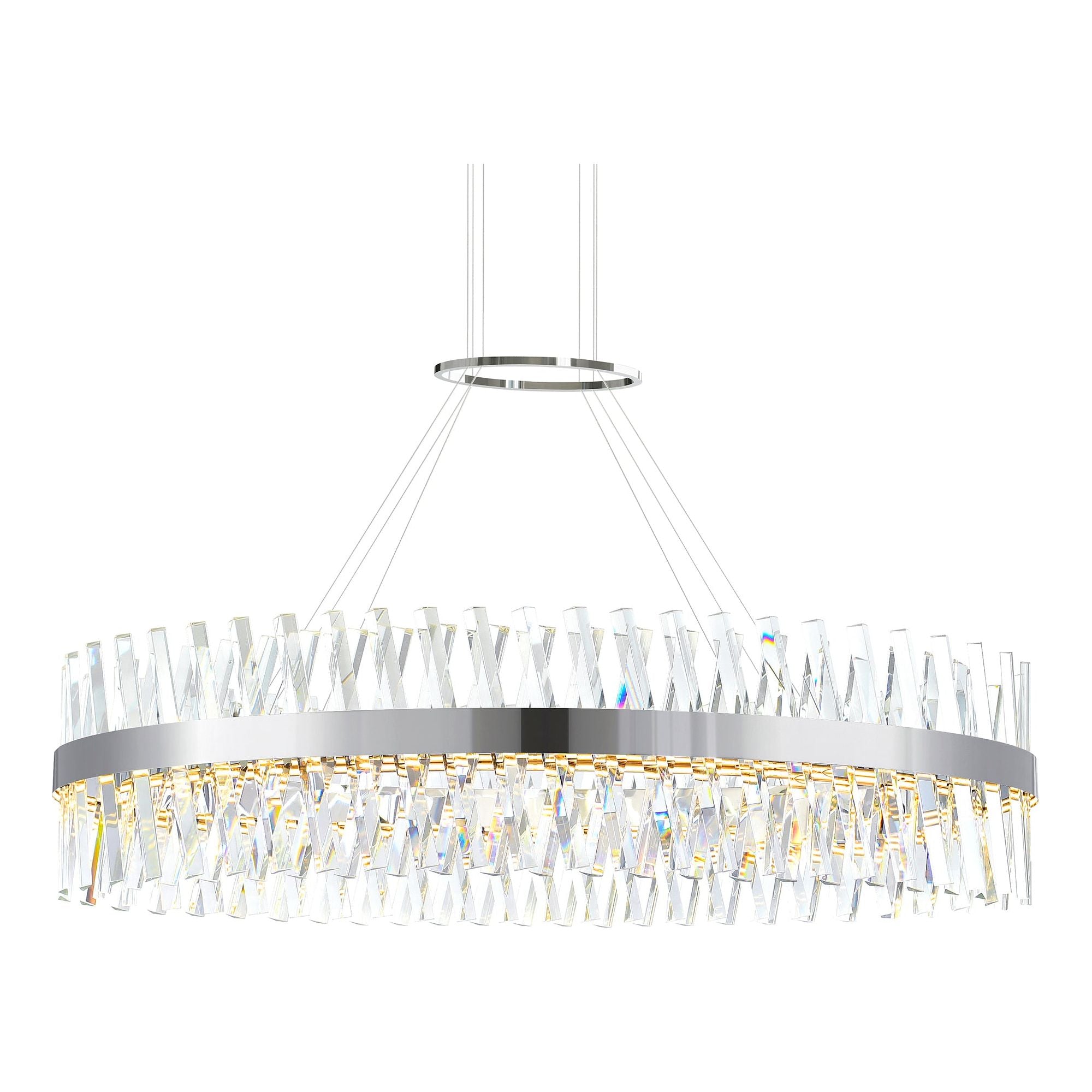Glace LED Linear Chandelier