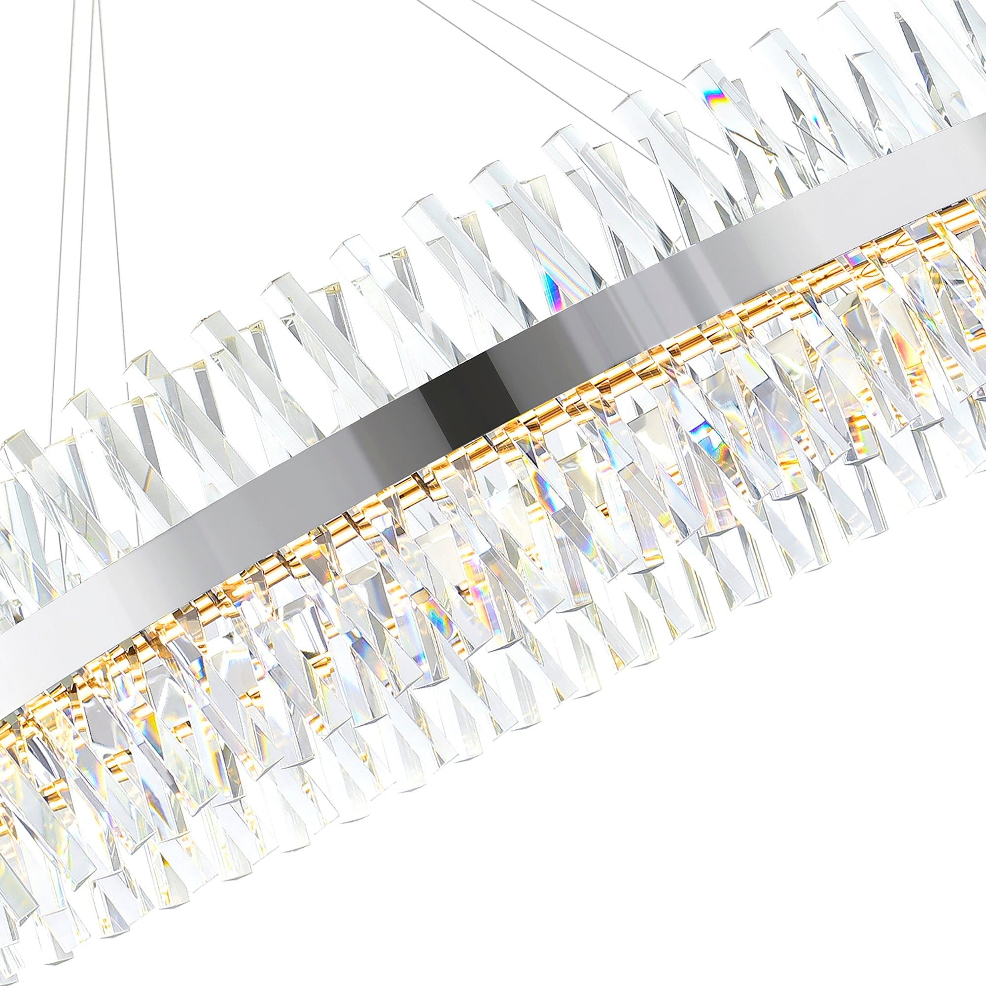 Glace LED Linear Chandelier