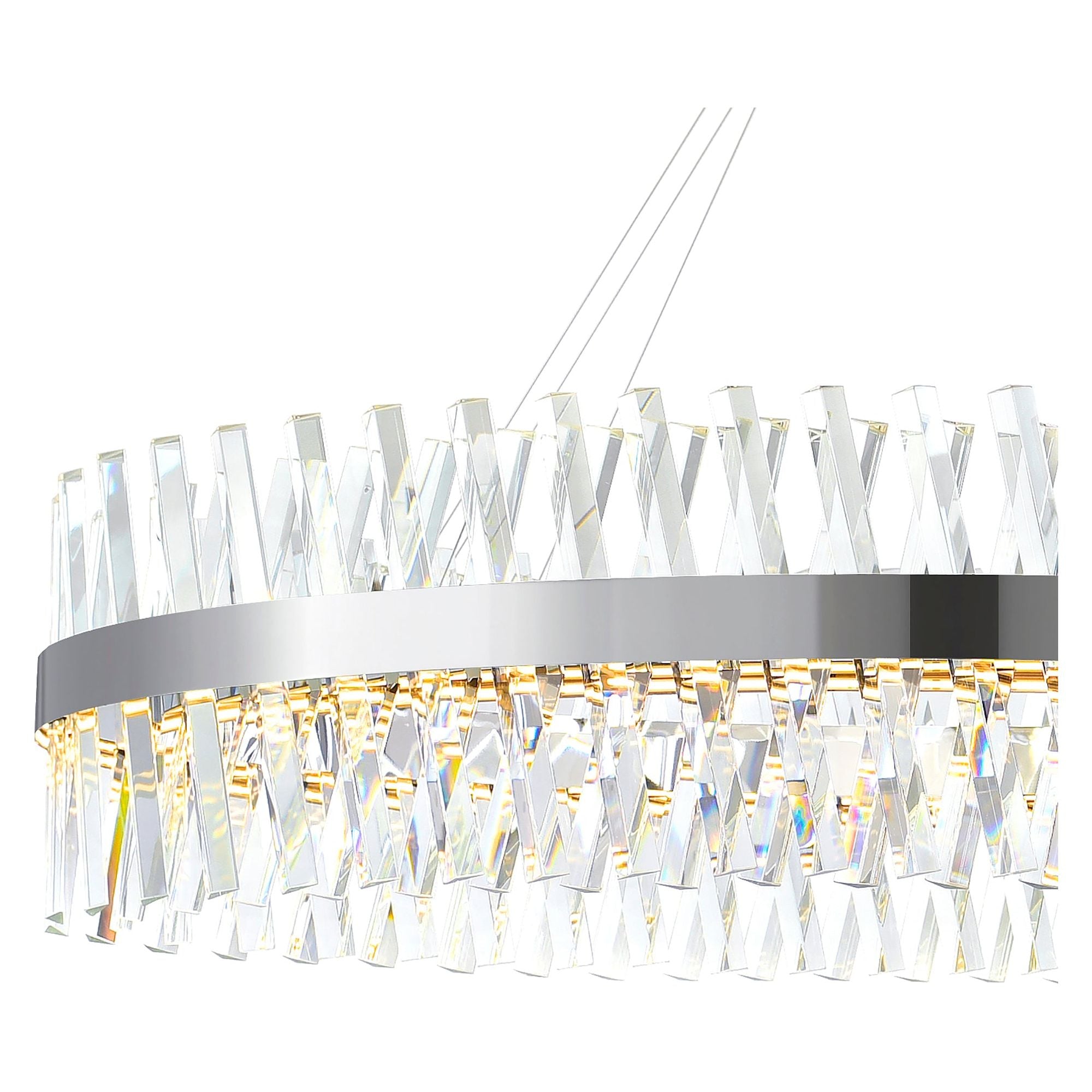 Glace LED Linear Chandelier