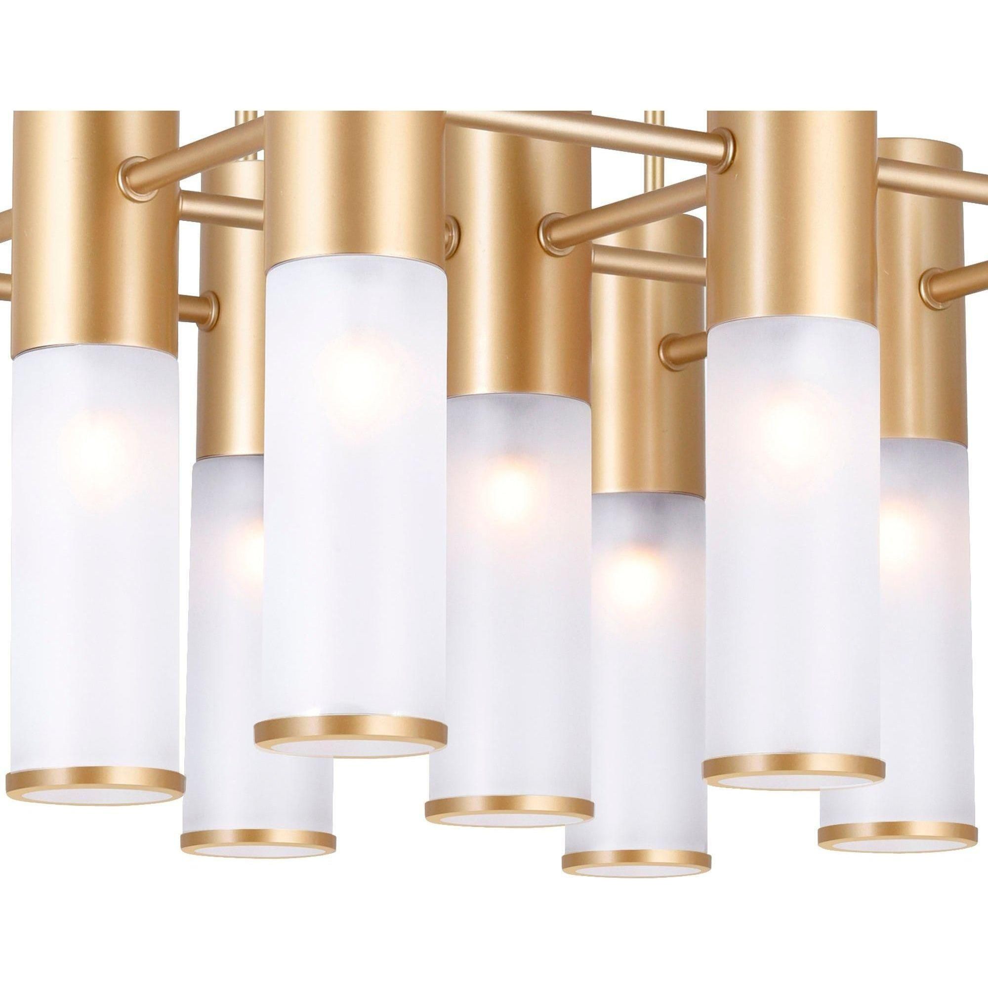 CWI - Pipes Chandelier - Lights Canada