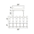 CWI - Pipes Linear Suspension - Lights Canada