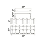 CWI - Pipes Linear Suspension - Lights Canada