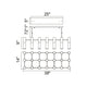 CWI - Pipes Linear Suspension - Lights Canada