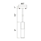 CWI - Pipes Mini Pendant - Lights Canada