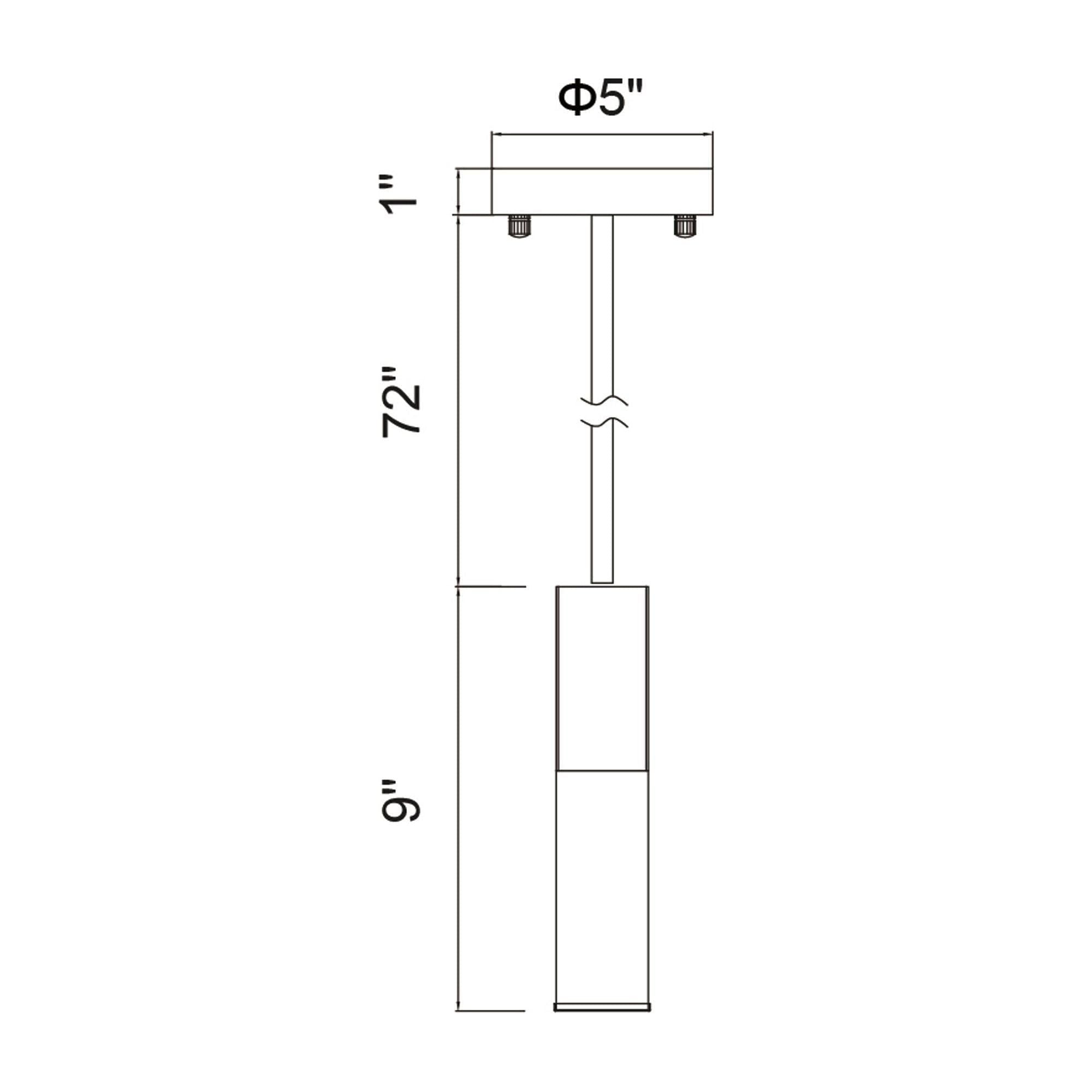CWI - Pipes Mini Pendant - Lights Canada