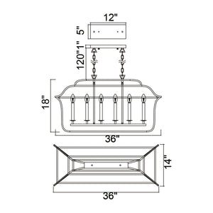 CWI - Tudor Linear Suspension - Lights Canada