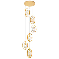 Iris 6-Light Pendant