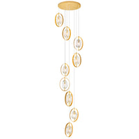 Iris 9-Light Pendant