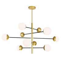 Compass 10-Light Chandelier