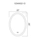 Agostino Lighted Mirror