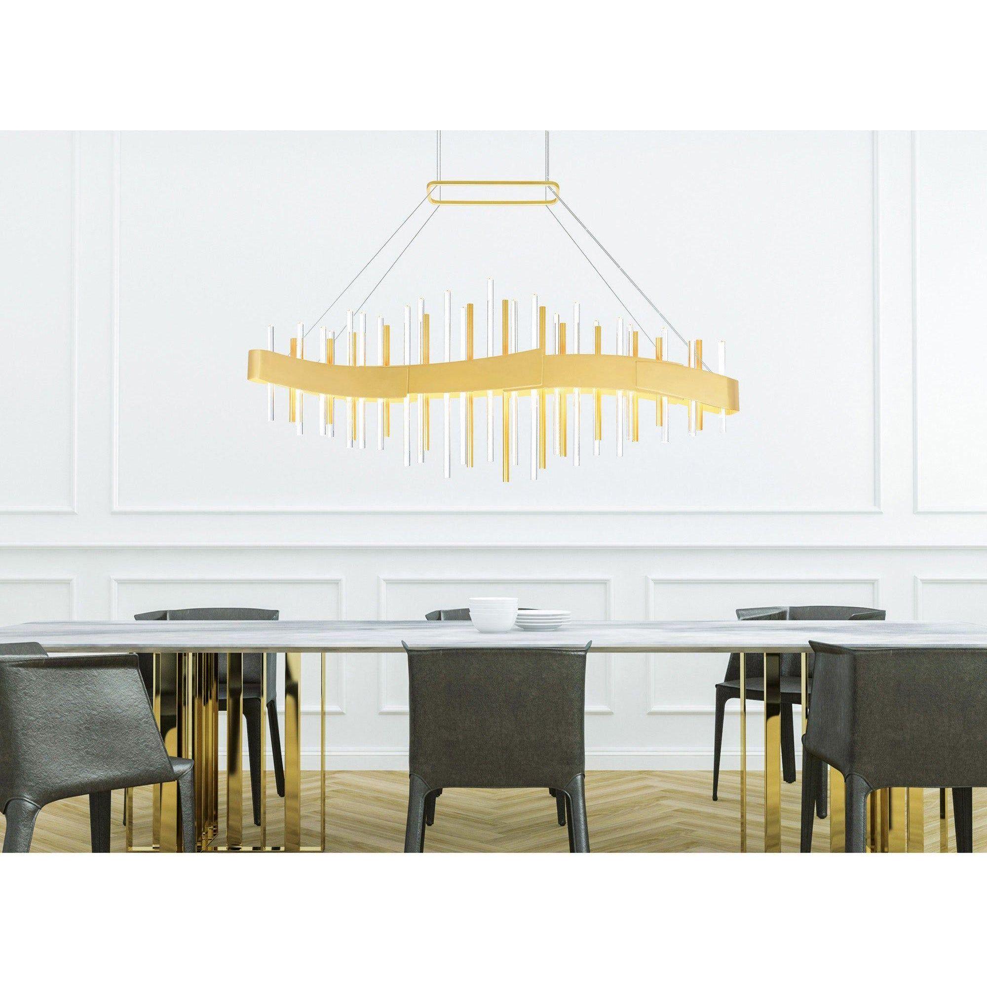 CWI - Millipede 40" LED Chandelier - Lights Canada