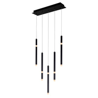 Flute 5-Light LED Chandelier