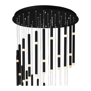 CWI - Flute 54-Light LED Chandelier - Lights Canada