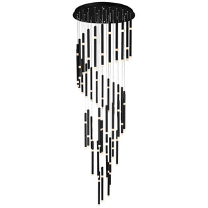 CWI - Flute 54-Light LED Chandelier - Lights Canada