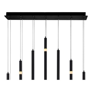 CWI - Flute 14-Light LED Chandelier - Lights Canada