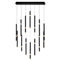 Flute Integrated LED 32" Chandelier