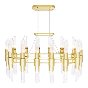 CWI - Croissant 28-Light Chandelier - Lights Canada