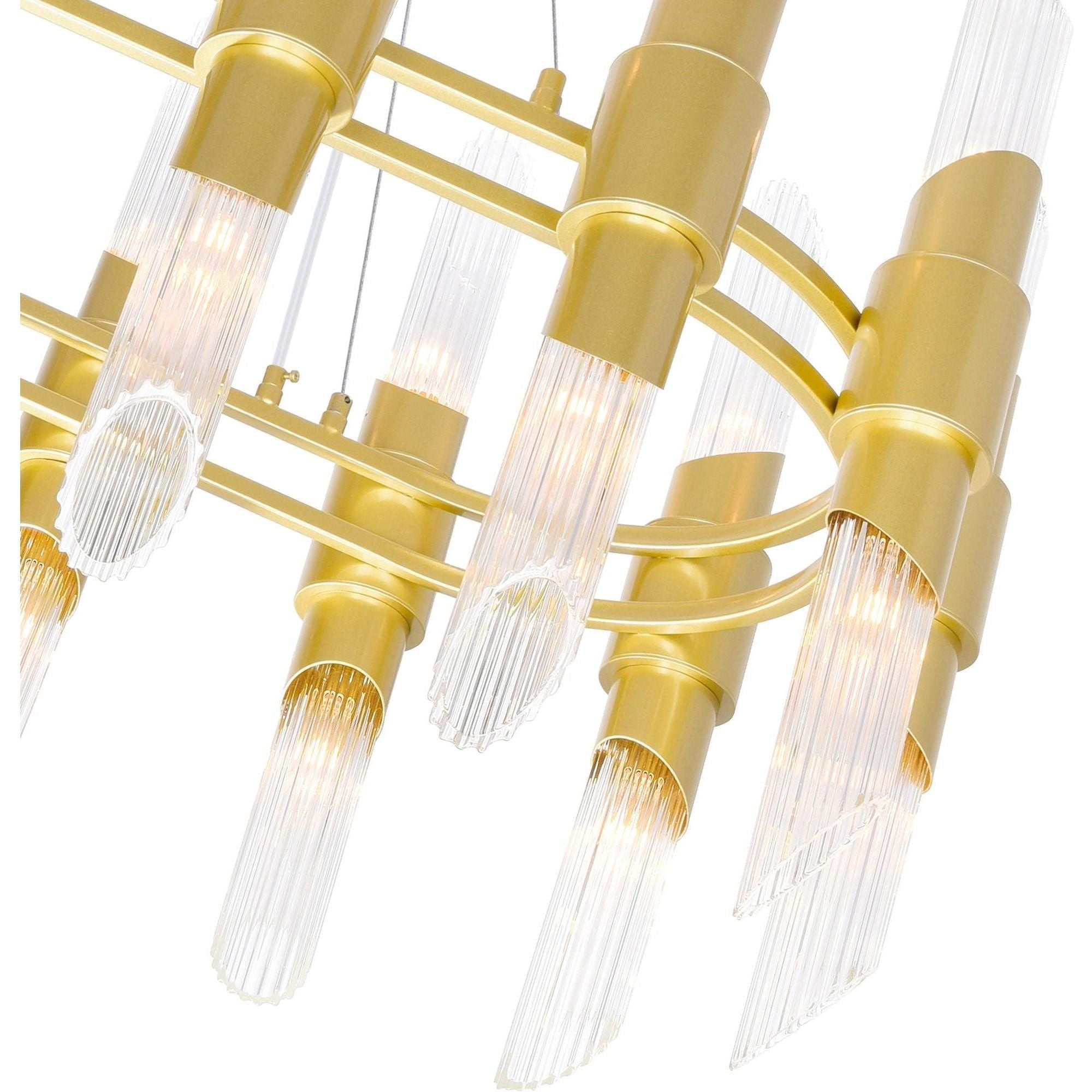 CWI - Croissant 28-Light Chandelier - Lights Canada