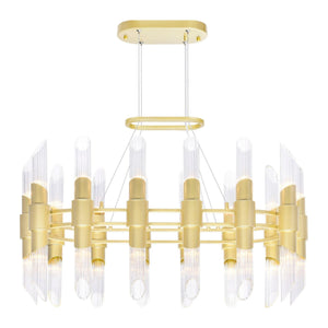 CWI - Croissant 28-Light Chandelier - Lights Canada