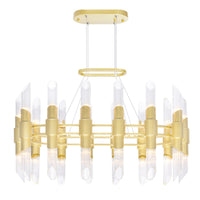 Croissant 28-Light Chandelier