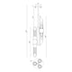 CWI - Croissant 6-Light Pendant - Lights Canada