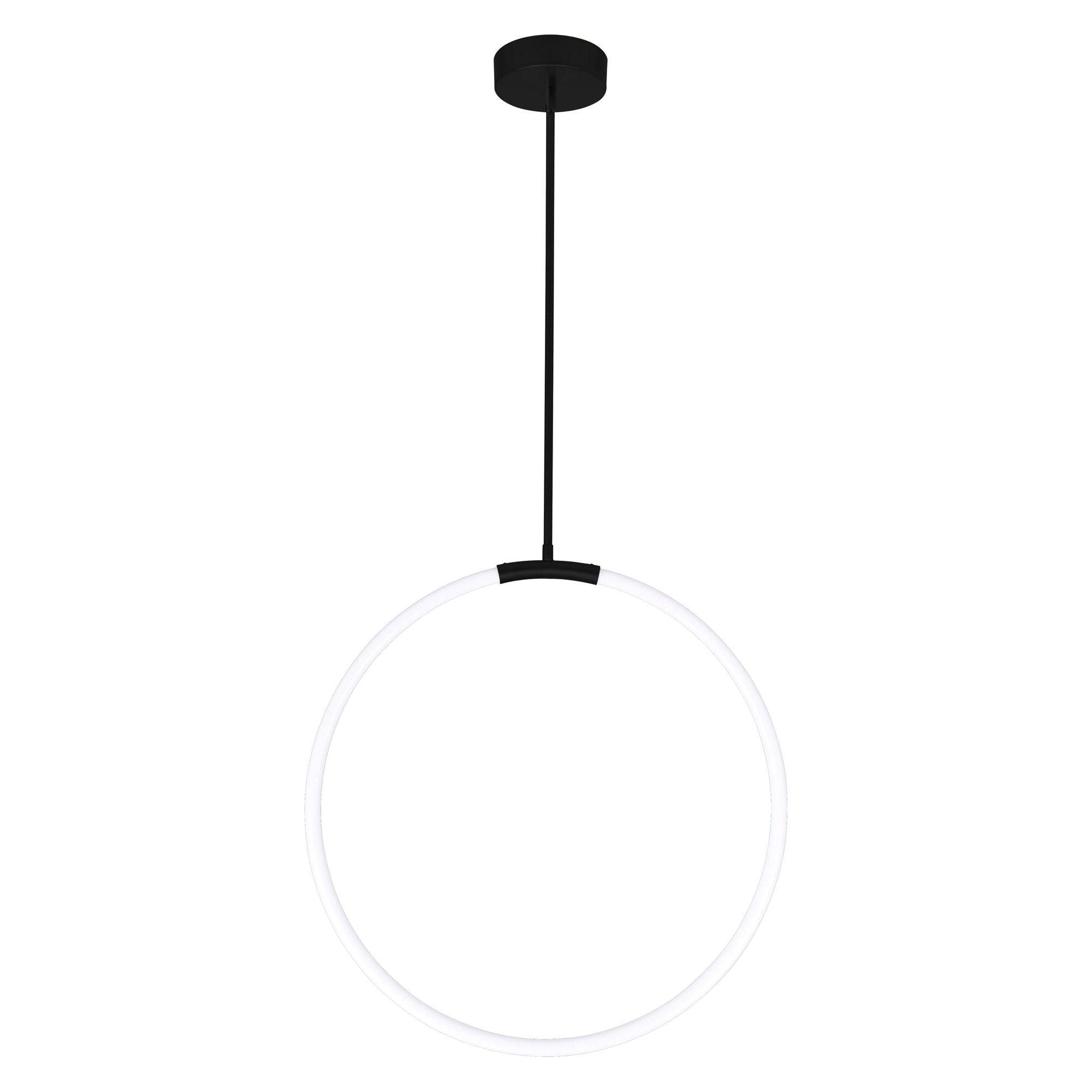 CWI - Hoops 1-Light LED Chandelier - Lights Canada