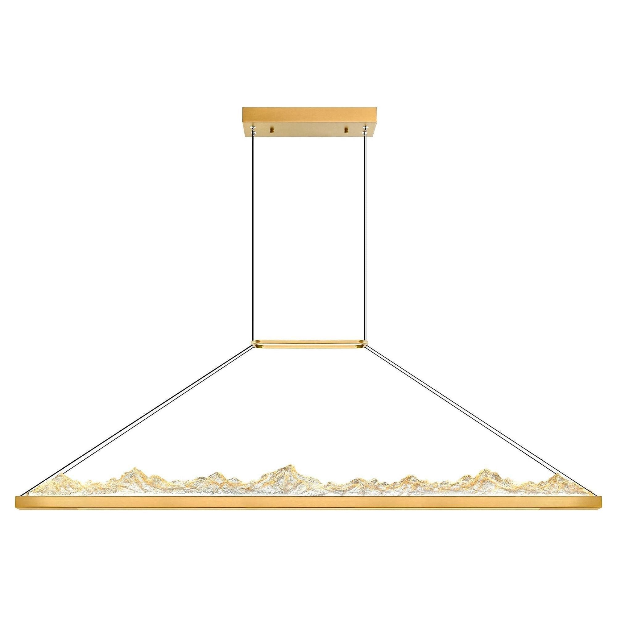 Himalayas LED Linear Chandelier