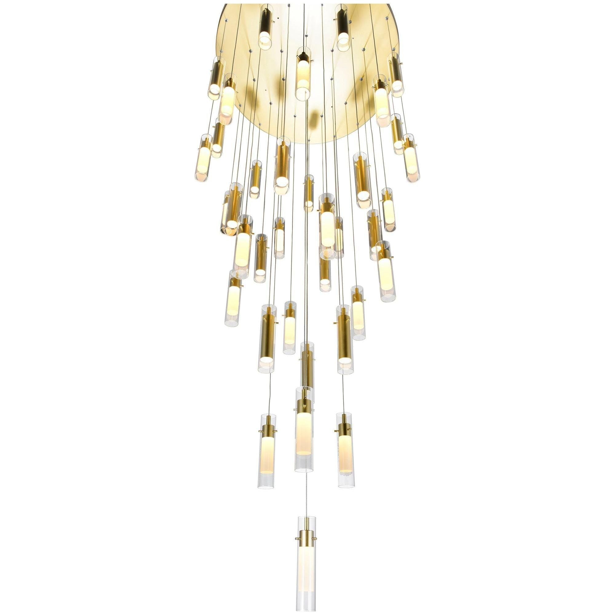 CWI - Olinda LED Integrated Chandelier - Lights Canada