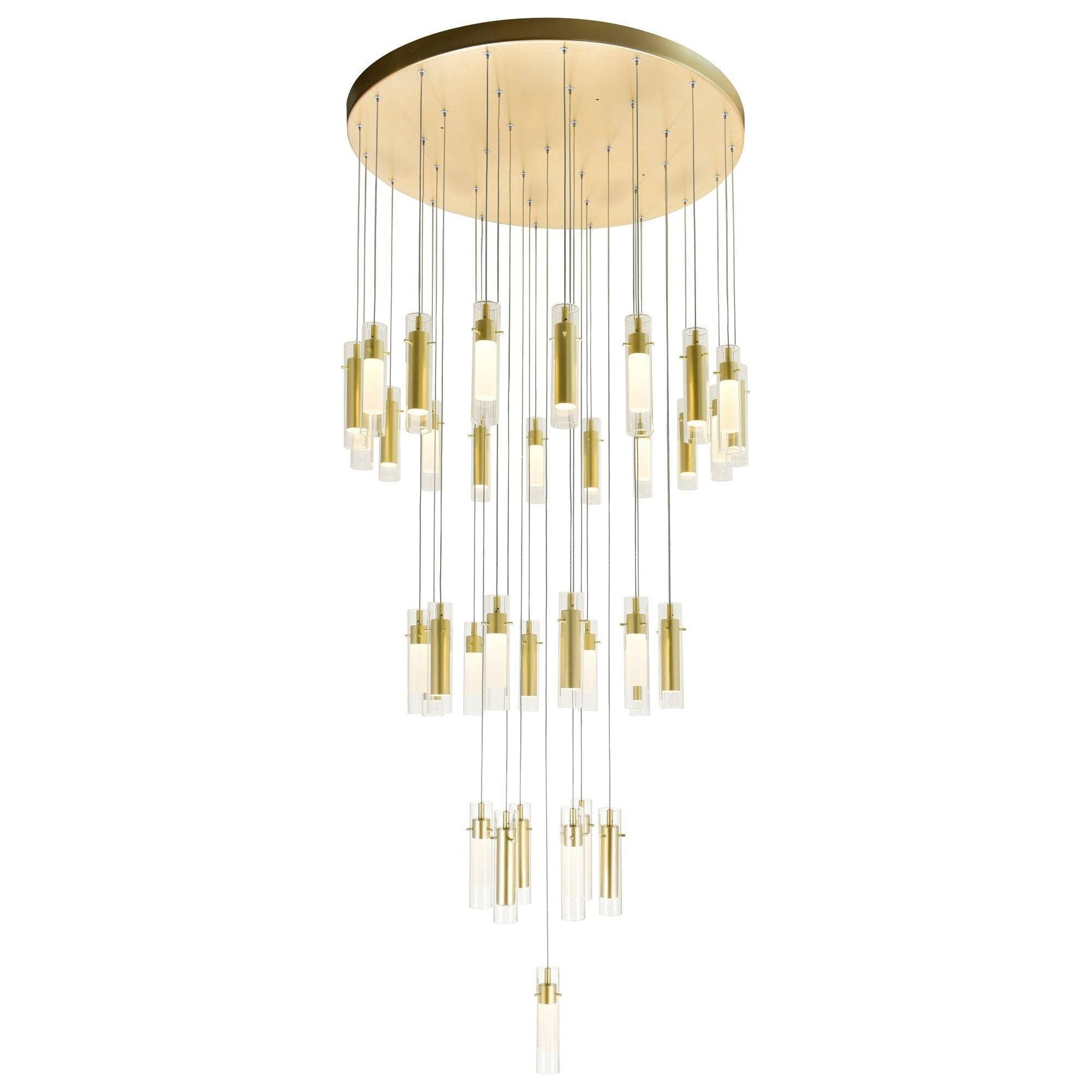 CWI - Olinda LED Integrated Chandelier - Lights Canada