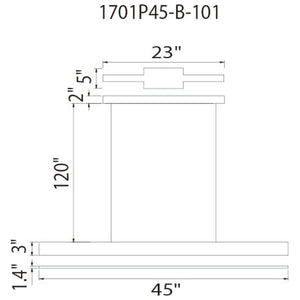 CWI - Pienza 5" LED Integrated Chandelier - Lights Canada