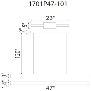 CWI - Pienza 7" LED Integrated Chandelier - Lights Canada