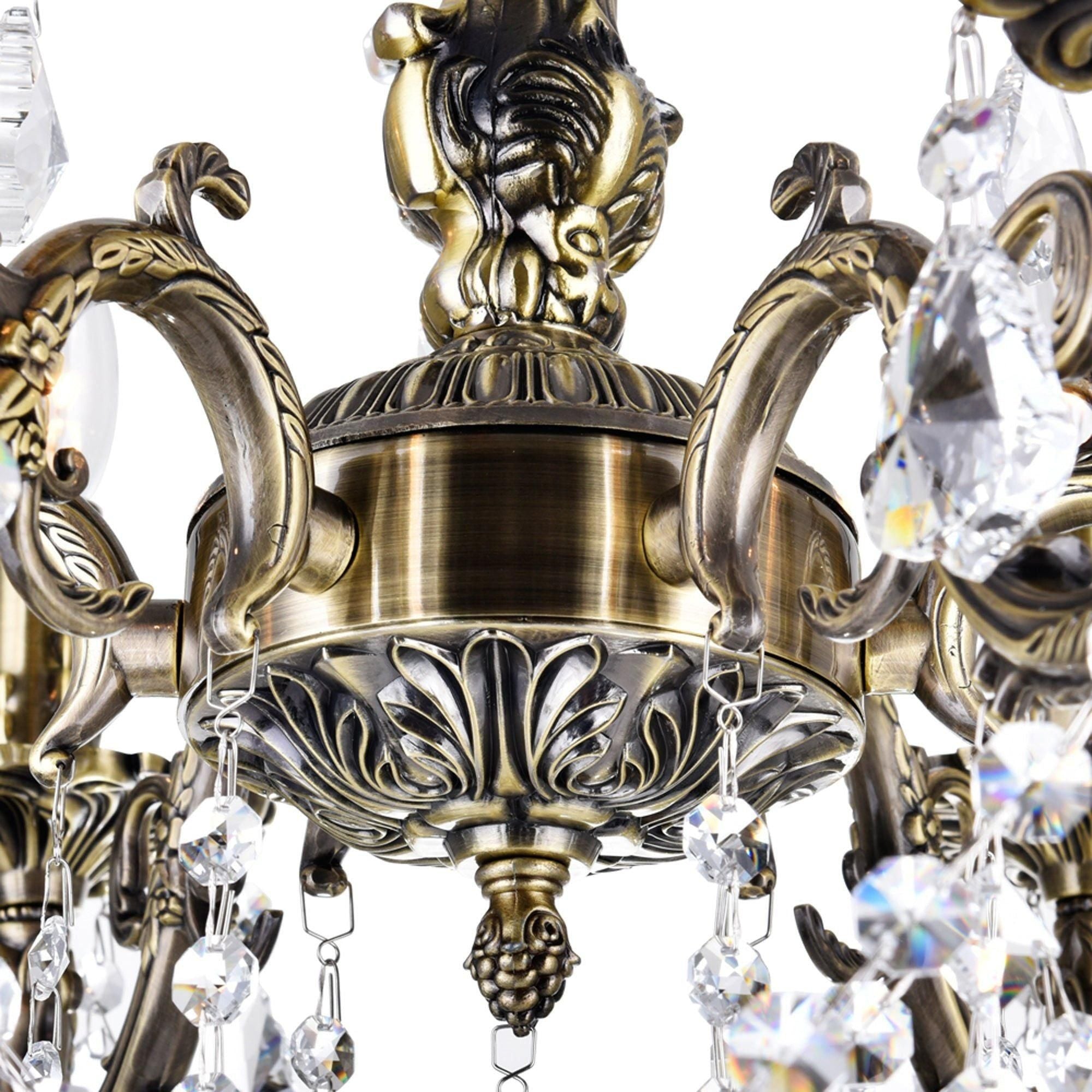 CWI - Brass Chandelier - Lights Canada