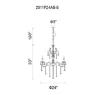 CWI - Brass Chandelier - Lights Canada