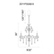 CWI - Brass Chandelier - Lights Canada