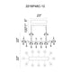 CWI - Flawless Chandelier - Lights Canada