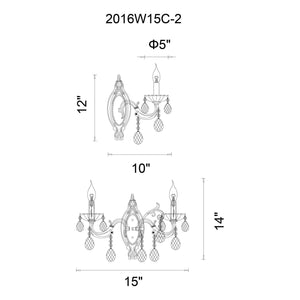 CWI - Flawless Sconce - Lights Canada