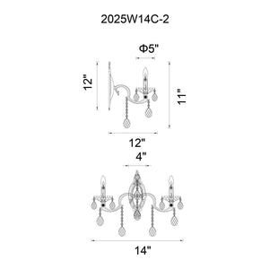 CWI - Flawless Sconce - Lights Canada