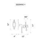 CWI - Flawless Sconce - Lights Canada