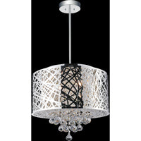 Eternity 6-Light 16" Drum Shade Chandelier