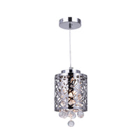 Eternity 1-Light 6" Drum Shade Mini Pendant
